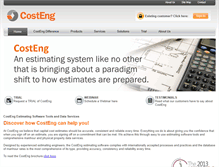 Tablet Screenshot of costeng.com